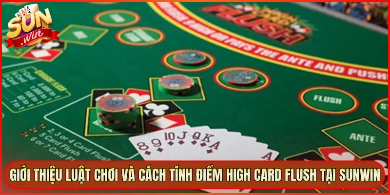 Giới Thiệu Luật Chơi Và Cách Tính Điểm High Card Flush Tại Sunwin
