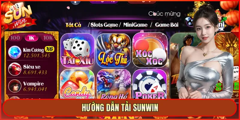 hướng dẫn tải Sunwin