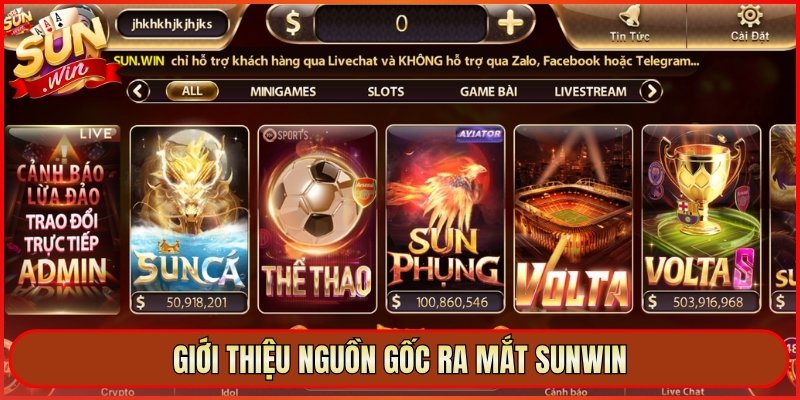 Giới thiệu nguồn gốc ra mắt Sunwin